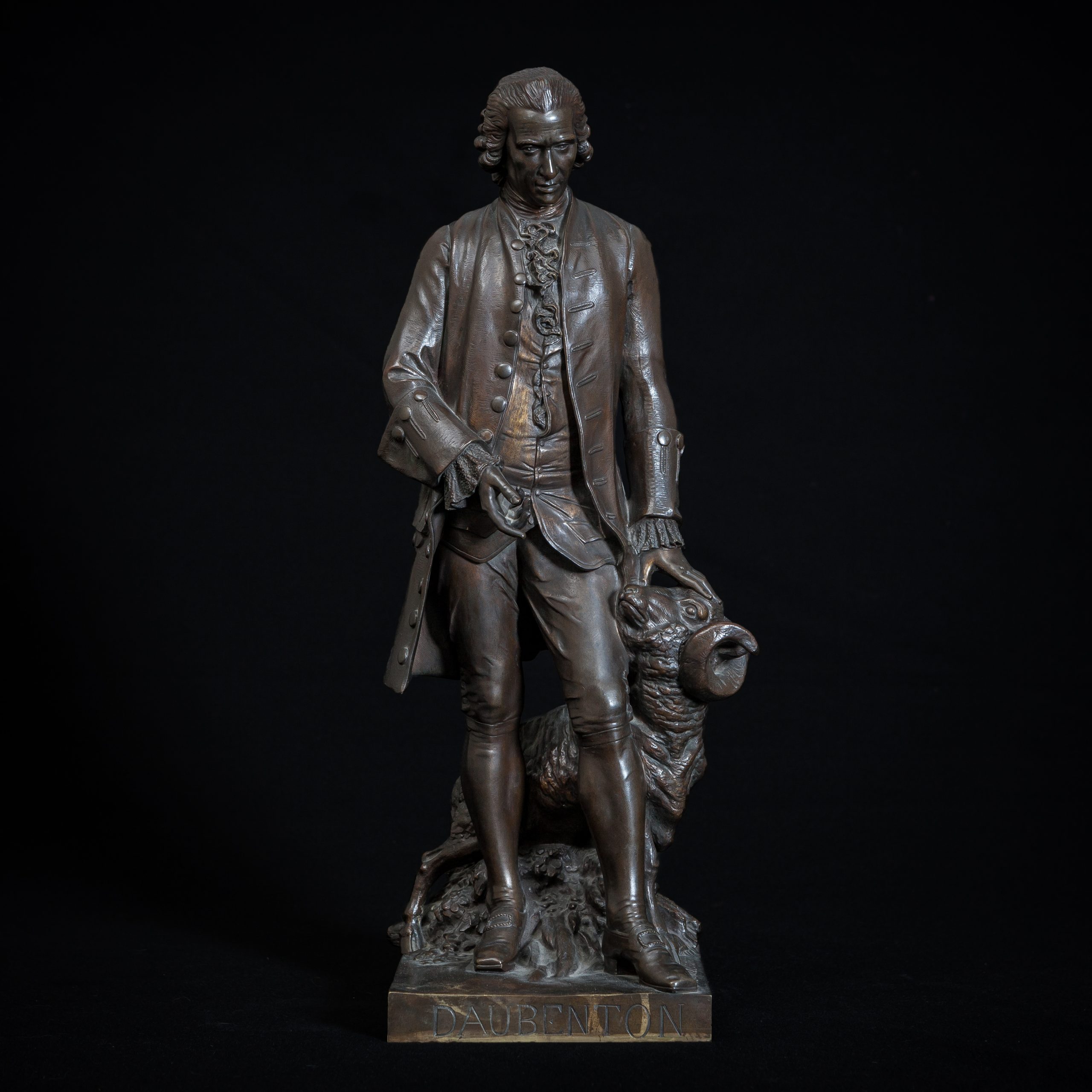 Daubenton en pied, Bronze, Armand Blanc, XVIIIe siècle, Inv. 96.23.1